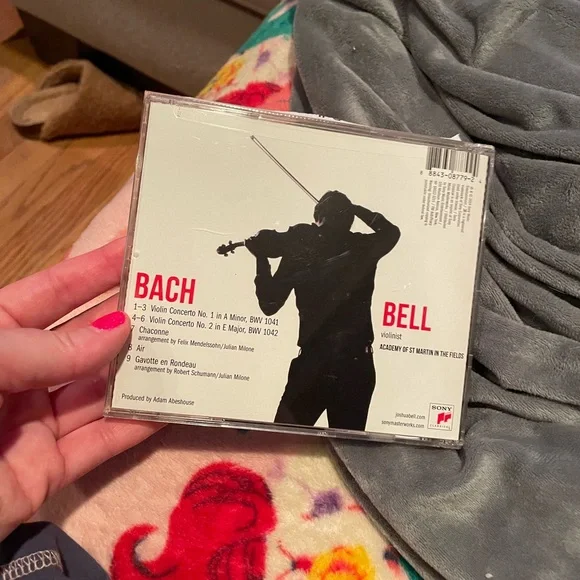 Vintage Joshua Bell Bach CD - Picture 2 of 3
